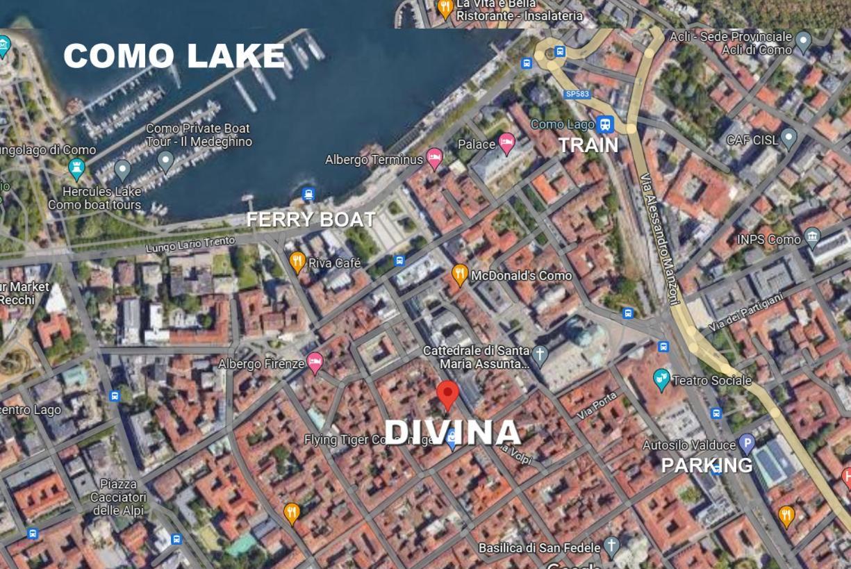 Divina Luxury Apartment With Jacuzzi Near The Lake Como Eksteriør billede